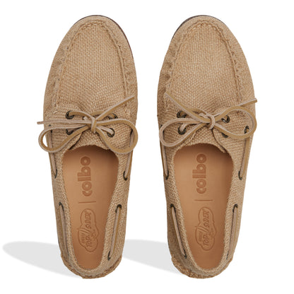 Sperry x Colbo オーセンティックオリジナル™(AO) ツーアイ ボートシューズ - ナチュラルジュート