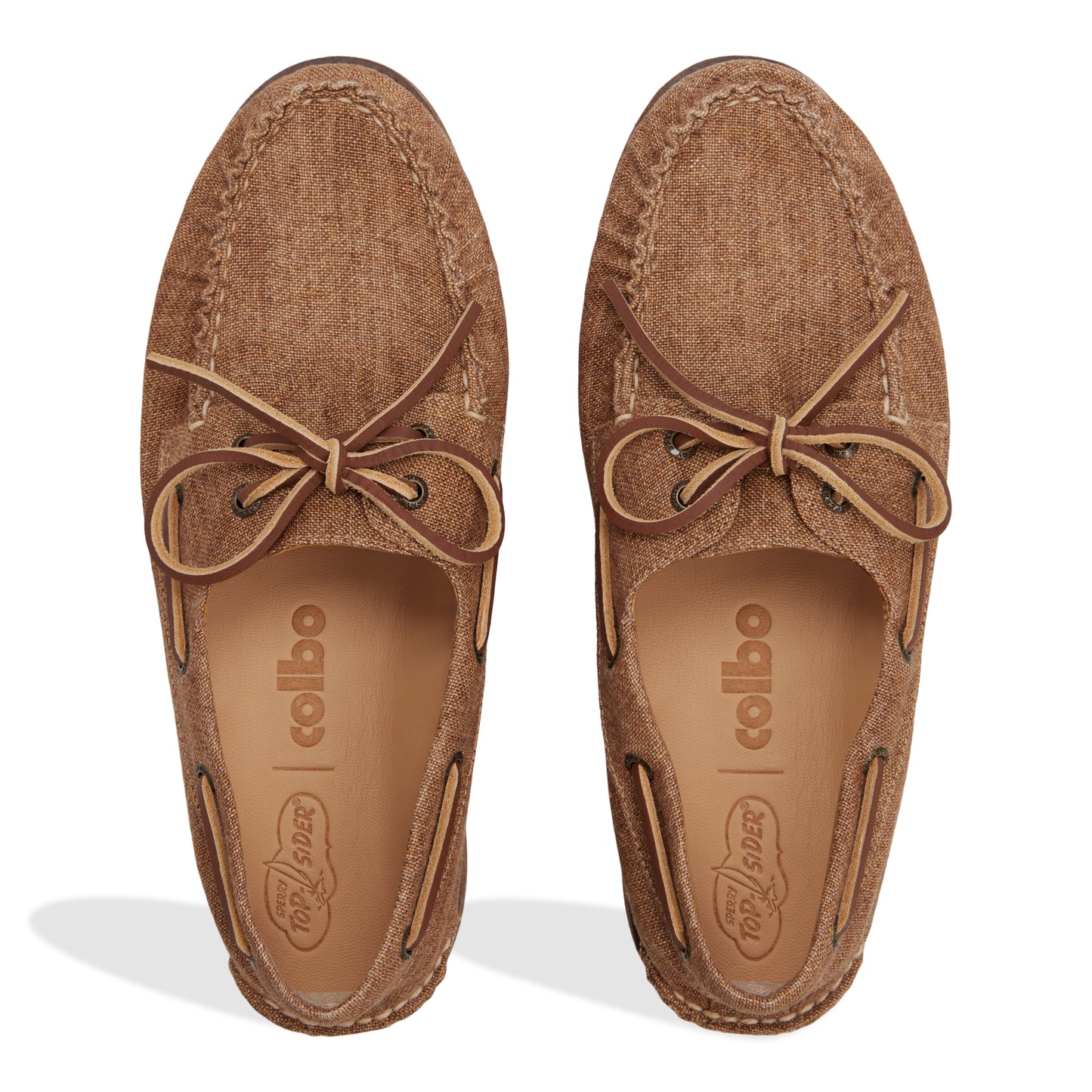 Sperry x Colbo オーセンティックオリジナル™(AO) ツーアイ ボートシューズ - ウォッシュドリネン