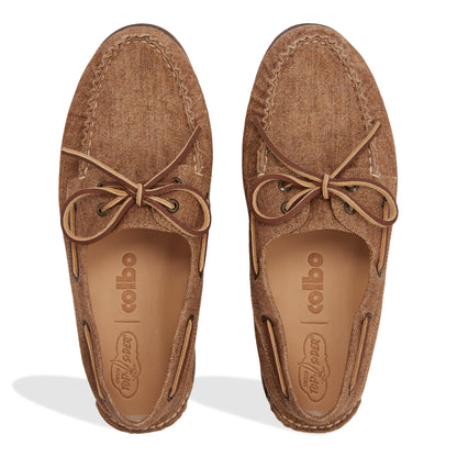 Sperry x Colbo オーセンティックオリジナル™(AO) ツーアイ ボートシューズ - ウォッシュドリネン